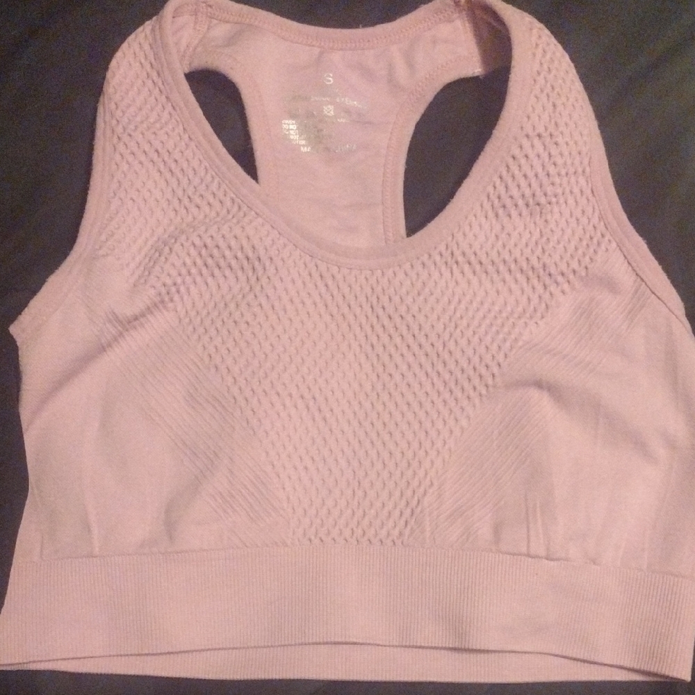 Women's Racerback Sports Bra Set - Black, Gray, Pink - Picture 3 of 7